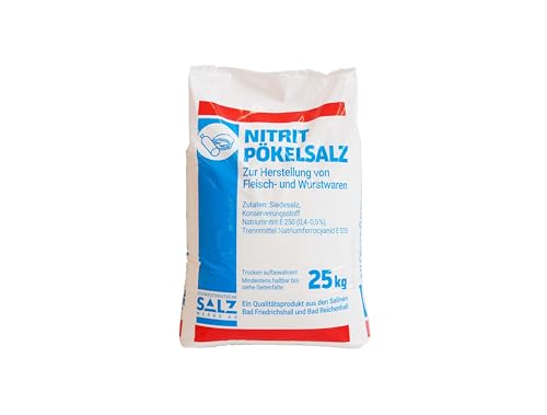 Salz Nitrit - Pökelsalz unjodiert 0,4-0,5% 25kg von JUNG