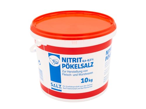 Südsalz Pökelsalz 0,4-0,5% Nitrit 10 kg Eimer Südsalz Pökelsalz 0,4-0,5% Nitrit 10 kg Eimer von Südsalz