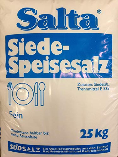 Südsalz Siede - Speisesalz unjodiert 25kg Südsalz Siede - Speisesalz unjodiert 25kg von Poiget