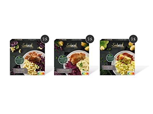 Rouladenpaket - sechs Rouladen-Fertiggerichte für die Mikrowelle / Wasserbad - Südwind Lebensmittel von Südwind Lebensmittel