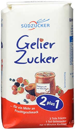 Südzucker Gelierzucker 2 plus 1, 10er Pack (10x 500 g) von Südzucker
