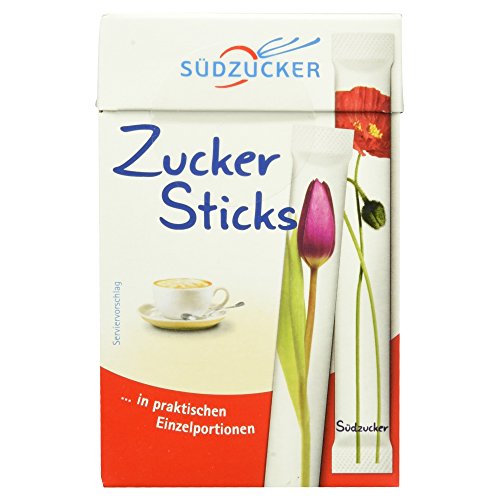 Südzucker Zuckersticks, 50 Sticks, 250g Südzucker Zuckersticks, 50 Sticks, 250g von Südzucker