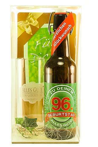 Bier Geschenk Geschenkset 96. Geburtstag von SünGross