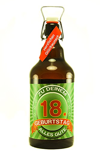 SünGross Riesenbierflasche XXL-Bierflasche zum 18. Geburtstag SünGross Riesenbierflasche XXL-Bierflasche zum 18. Geburtstag von SünGross