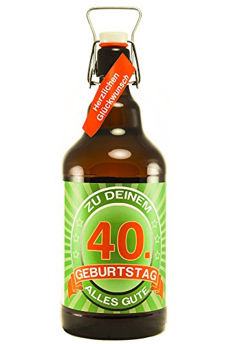 SünGross Riesenbierflasche XXL-Bierflasche zum 40. Geburtstag von SünGross