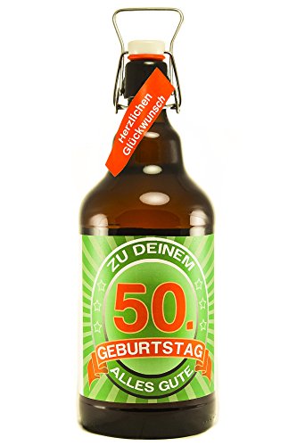 SünGross Riesenbierflasche XXL-Bierflasche zum 50. Geburtstag von SünGross