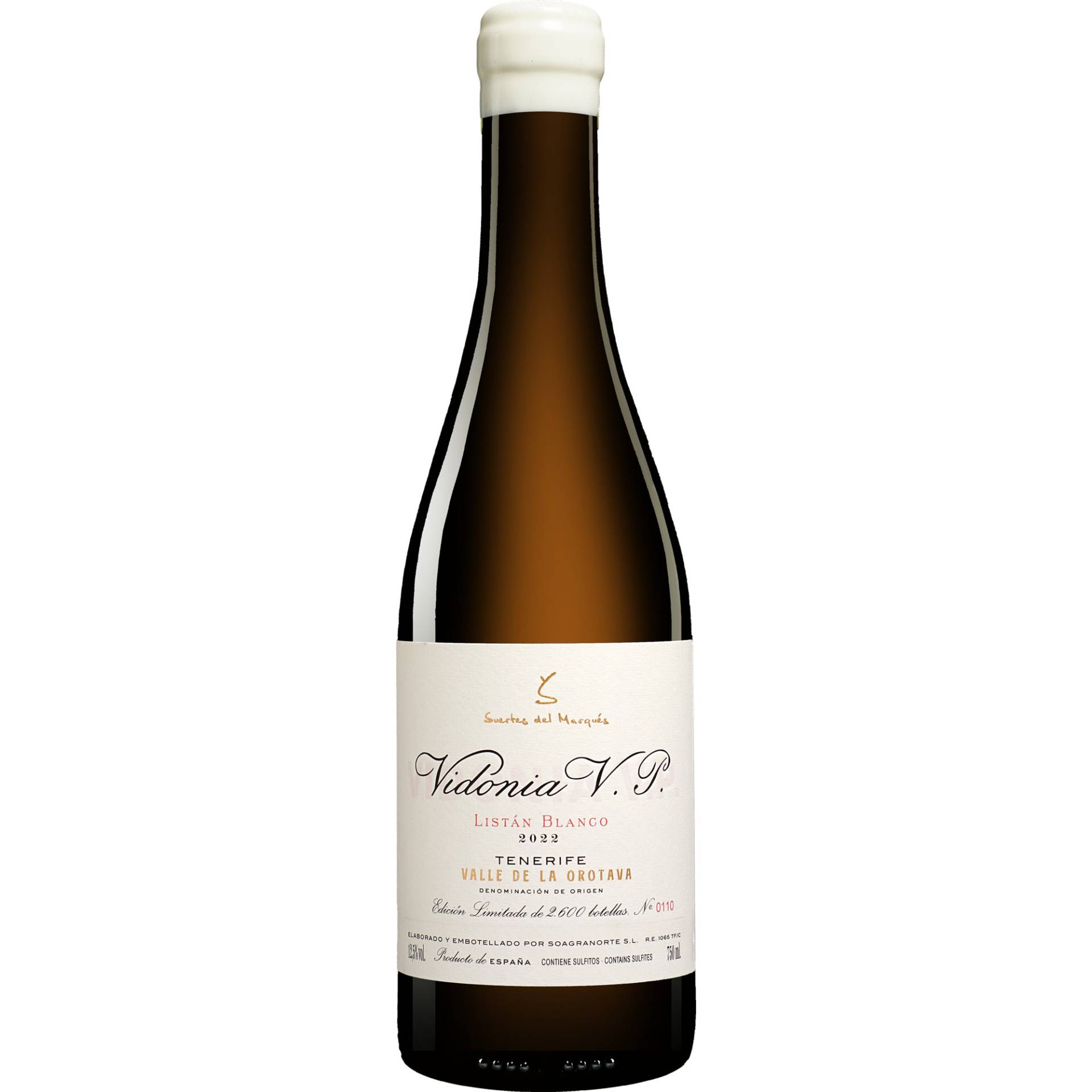 Suertes del Marques Vidonia V.P. 2022 0.75L 12.5% Vol. Weißwein Trocken aus Spanien Suertes del Marques Vidonia V.P. 2022 0.75L 12.5% Vol. Weißwein Trocken aus Spanien von Suertes del Marqués