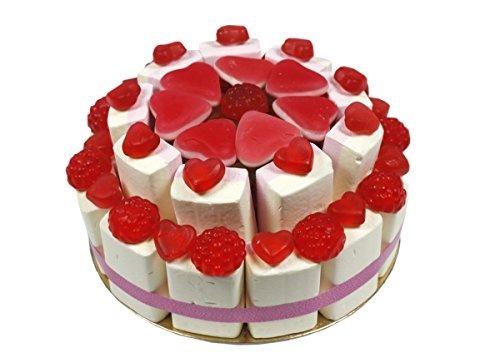 Fruchtgummi Sweet Love Torte Hochzeitstorte Geburtstagstorte 750g von Mega Paradies GmbH