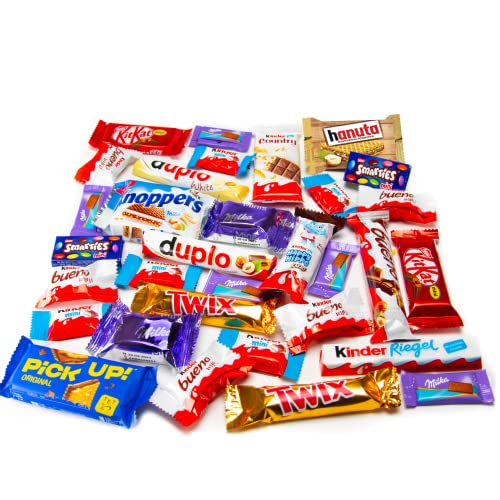 Sugar Bros | Riegelbox mit Minis | 32-teilige Snackbox 700g Sugar Bros | Riegelbox mit Minis | 32-teilige Snackbox 700g von Sugar Bros