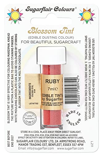 Ruby Puderfarbe 7ml - Sugarflair von Sugarflair Colours