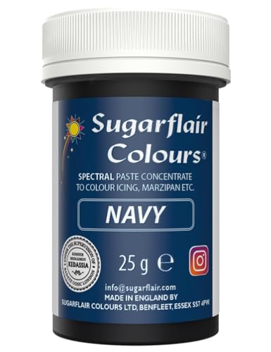 Sugarflair Paste Colour - Spectral Navy Blue 25g von Sugarflair Colours
