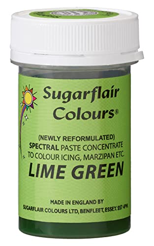 Sugarflair konzentrierte Spektral-Lebensmittelfarbe - Limettengrün Sugarflair konzentrierte Spektral-Lebensmittelfarbe - Limettengrün von Sugarflair Colours