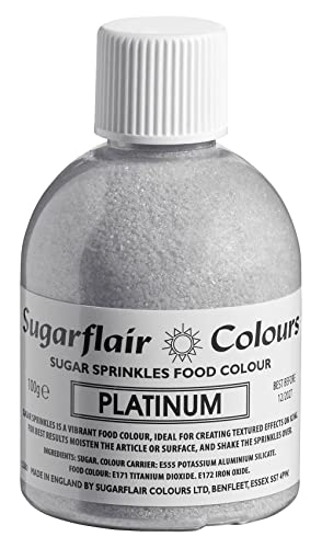 Platinum Sugar Shaker - Sugarflair Sugar Sprinkles Food Colour Platinum Sugar Shaker - Sugarflair Sugar Sprinkles Food Colour von Sugarflair Colours