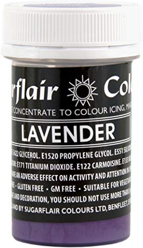 SUGARFLAIR PASTEL GEL 25g [PASTEL - LAVENDER] von Sugarflair Colours