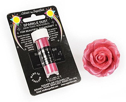 Sparkle Dust Raspberry Crush 2g von Sugarflair Colours