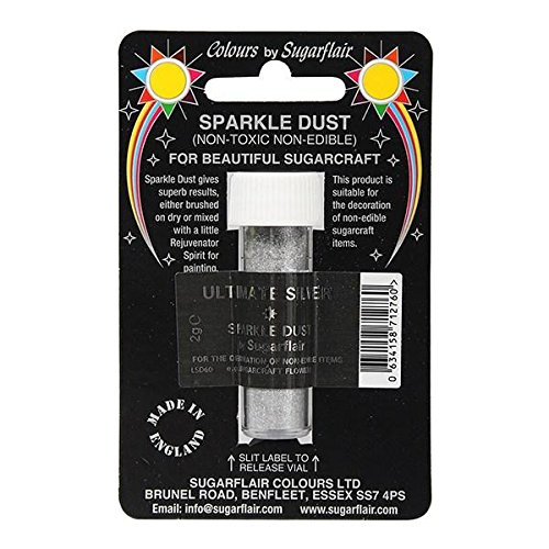 Sparkle Dust Ultimate Silver 2g von Sugarflair