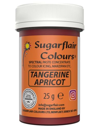 Spectral Paste - Tangerine (Apricot) von Sugarflair Colours