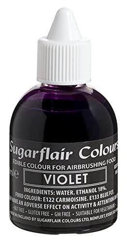 Sugarflair Airbrush Colouring -Violet- 60ml von Sugarflair Colours