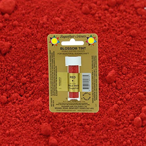 Sugarflair Blossom Tint Dusting Colours - Red von Sugarflair Colours