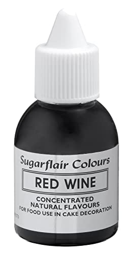 Sugarflair Farben Natürlicher Geschmack Rotwein - 30 g von Sugarflair