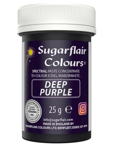 Sugarflair Gelfarbe Spectral Deep Purple - 25g von Sugarflair Colours
