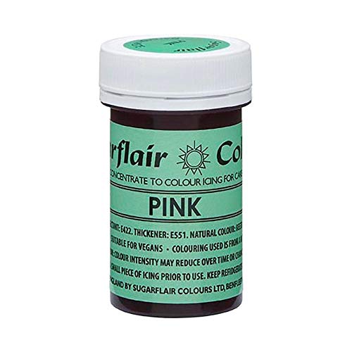 Sugarflair NatraDi Natural Colour Paste - Pink von Sugarflair