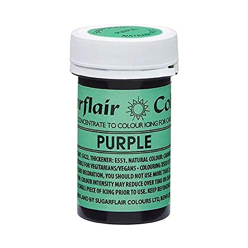 Sugarflair NatraDi Natural Colour Paste - Purple von Sugarflair