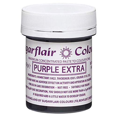 Sugarflair Paste Colours - Purple Extra (42g) von Sugarflair Colours