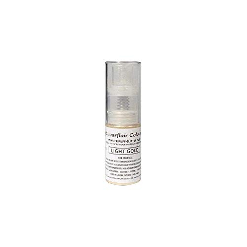 Sugarflair Powder Puff Glitter Dust Spray - Light Gold 10g Sugarflair Powder Puff Glitter Dust Spray - Light Gold 10g von Culpitt