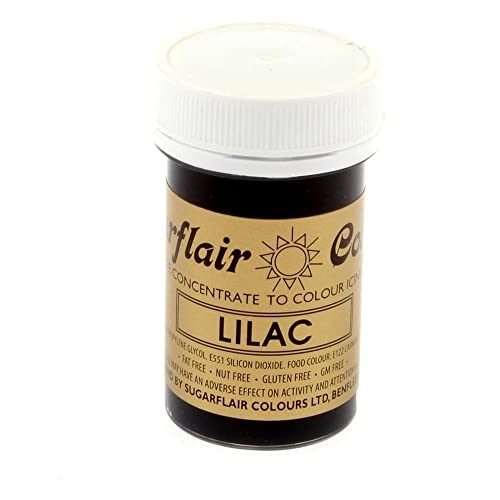 Sugarflair- Spectral Paste Konzentriert Farbe 'Lilac' von Sugarflair Colours