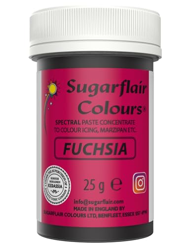 Sugarflair - Spectral Pastenfarbe 'Fuchsia' von Sugarflair Colours
