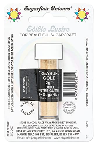 Sugarflair Treasure Gold Lustre 2g Sugarflair Treasure Gold Lustre 2g von Sugarflair Colours