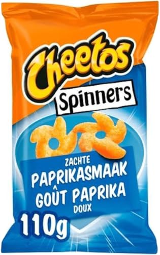 Cheetos Spinners Paprika 8 x 110 Gramm von Sugro
