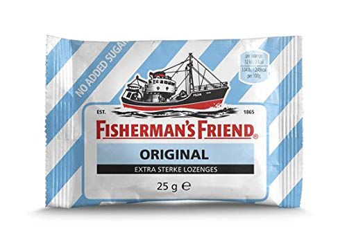 Fisherman's friend extra strong sv. blue 24x | Total weight 600 gr von Sugro