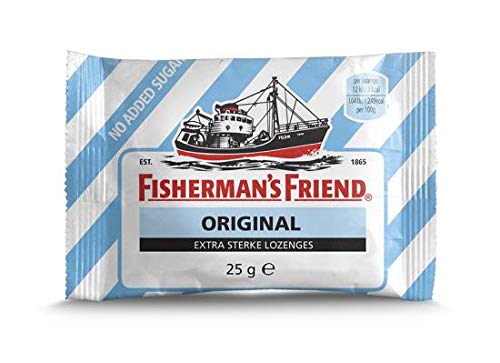 Fisherman's friend extra strong sv. blue 24x | Total weight 600 gr von Fisherman's Friend
