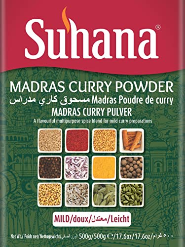 Suhana authenitsches indisches Madras Pulver Mild 1 x 500g von Suhana