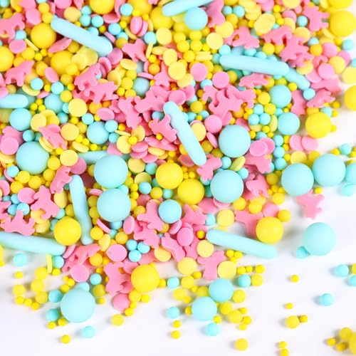 Sujoygar Essbare Streusel 130G, EinhornParty Streusel für Kuchen, Cupcakes and Plätzchen, Süße Persönlichkeiten Zuckerstreusel für Hochzeiten und Party Kuchendekorationen Sujoygar Essbare Streusel 130G, EinhornParty Streusel für Kuchen, Cupcakes and Plätzchen, Süße Persönlichkeiten Zuckerstreusel für Hochzeiten und Party Kuchendekorationen von Sujoygar