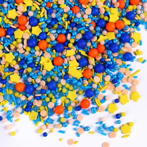 Sujoygar Essbare Streusel 130G, Funkelnde Sterne Streusel für Kuchen, Cupcakes and Plätzchen, Süße Persönlichkeiten Zuckerstreusel für Hochzeiten und Party Kuchendekorationen Sujoygar Essbare Streusel 130G, Funkelnde Sterne Streusel für Kuchen, Cupcakes and Plätzchen, Süße Persönlichkeiten Zuckerstreusel für Hochzeiten und Party Kuchendekorationen von Sujoygar