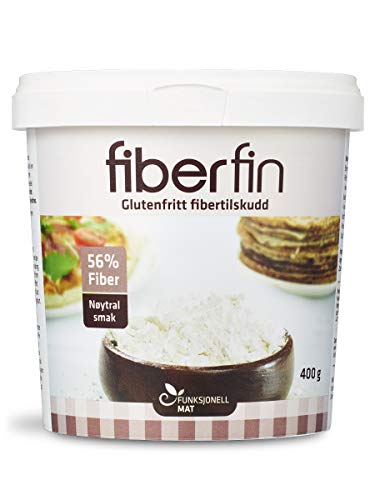 Sukrin "Fiberfin" resistente Maisstärke, hoher Ballaststoffanteil / ballaststoffreiches Produkt (400 g) von Sukrin