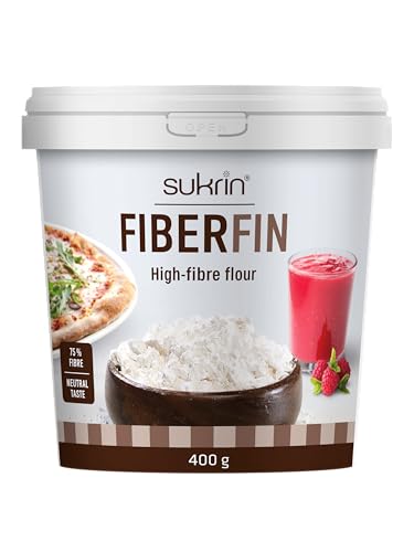 Sukrin "Fiberfin" resistente Maisstärke, hoher Ballaststoffanteil / ballaststoffreiches Produkt (400 g) von Sukrin