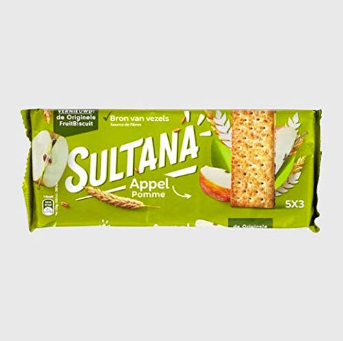 Apple Biscuit Portionspackungen | Sultana | Apfel 5 x 3 Stück | Gesamtgewicht 218 Gramm Apple Biscuit Portionspackungen | Sultana | Apfel 5 x 3 Stück | Gesamtgewicht 218 Gramm von Sultana