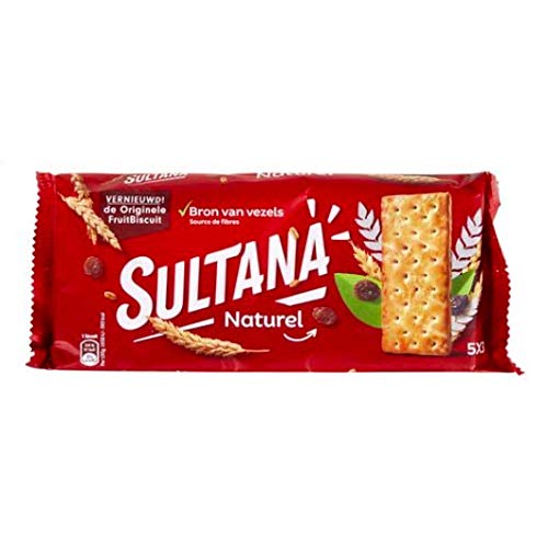 Sultaninen-Frucht-KeksNatur 5 x 3 Stück 218 g 218 g Sultaninen-Frucht-KeksNatur 5 x 3 Stück 218 g 218 g von Sultana