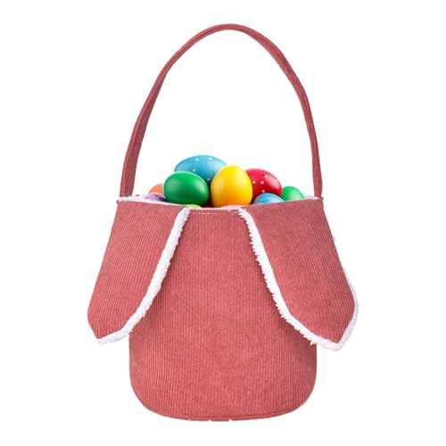 Ostereiersuche Korb, Hasenbeutel, Hasenohrenkorb, geräumiger Aufbewahrung 22.5x22.5x23cm Entzückend Design Leichtes und tragbares vielseitiges Gebrauch für Mädchen Ostereiersuche Korb, Hasenbeutel, Hasenohrenkorb, geräumiger Aufbewahrung 22.5x22.5x23cm Entzückend Design Leichtes und tragbares vielseitiges Gebrauch für Mädchen von Sulxyi