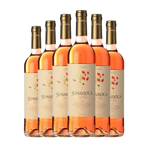 Sumarroca Rosat Penedès Jung 75 cl (Schachtel mit 6 Flaschen von 75 cl) von Sumarroca