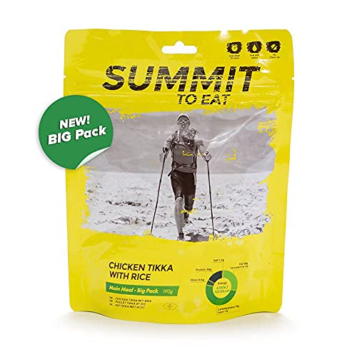 SUMMIT TO EAT Chicken Tikka mit Reis - BIG PACK Gefriergetrocknete Outdoor Nahrung SUMMIT TO EAT Chicken Tikka mit Reis - BIG PACK Gefriergetrocknete Outdoor Nahrung von Summit