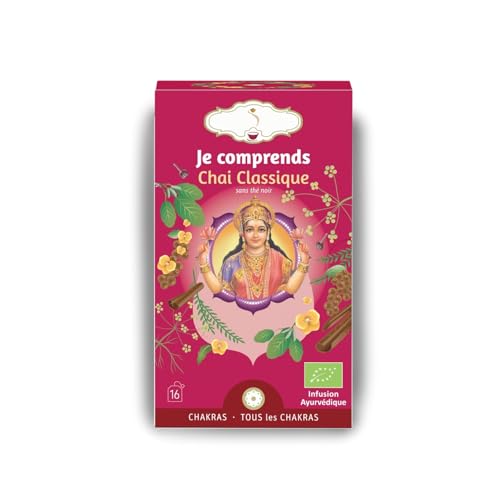 Bio-Kräutertee Chai Klassik ohne Koffein – Kräftige und ausgewogene Infusion – Moment der Entspannung und Stabilität – Ideal nach dem Essen von Sun & Sia Source of your Natural Beauty