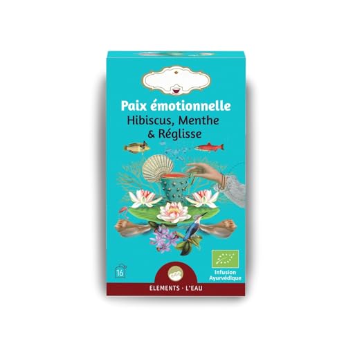Bio-Kräutertee Emotionale Ruhe – Koffeinfreie Wohlfühl-Infusion – Beruhigend und wohltuend – Erdige und duftende Aromen von Sun & Sia Source of your Natural Beauty