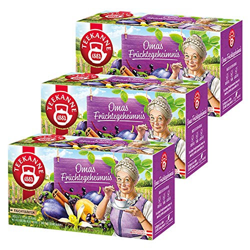 Teekanne Omas Fr?chtegeheimnis / 3er Pack von Teekanne GmbH Gastro / GV Division