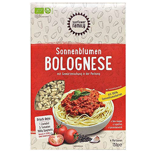 Sunflower Family Bio Sonnenblumen Bolognese 6x131g von Sunflower Family