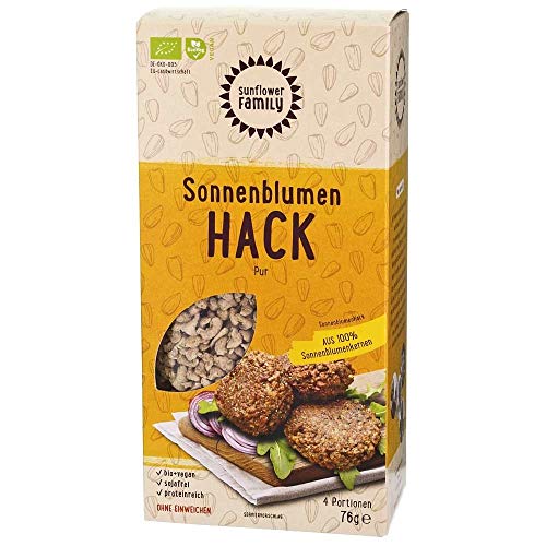 Sunflower Family Bio Sonnenblumen Hack 6x76g von Sunflower Family